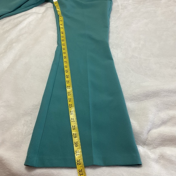 ASOS Design Flare Leg Dress Pants Size 6 Teal Careerwear - Picture 7 of 8
